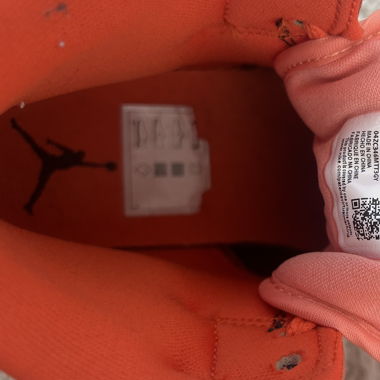Orange Jordans