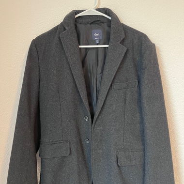 GAP Giacca sportiva da uomo, blazer, giacca uomo grigia