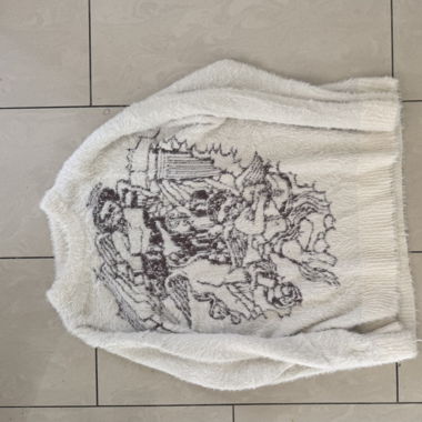 Sweatshirt mit Engel Print 