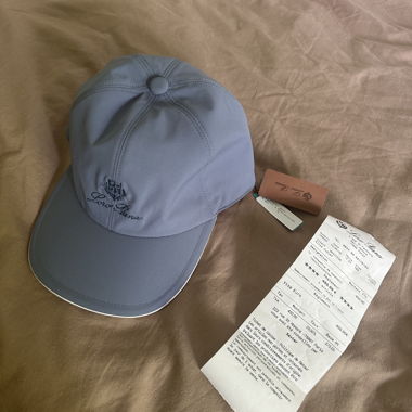 Casquette Loro Piana - Blurred Clouds/Ivory