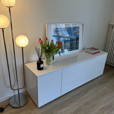 Buffet / commode blanche