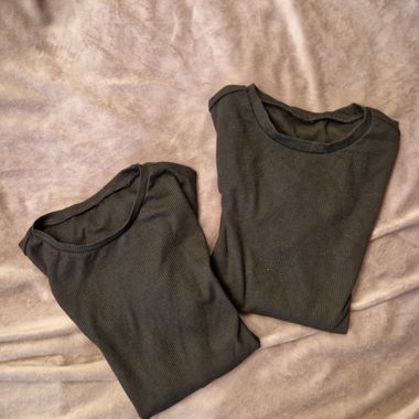 2 Long-sleeve shirts