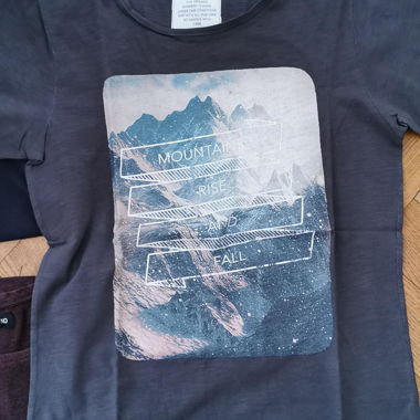 Armedangels - Grey T-Shirt S Crew Neck