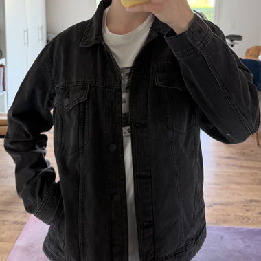 Grey Denim Jacket