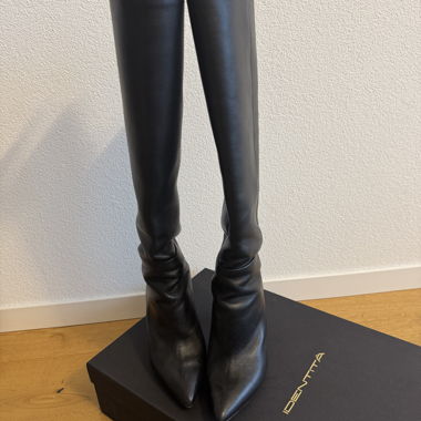 Bottes Identita noire Cuir