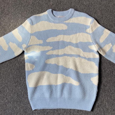 Pullover ONLY & SONS Vintage Y2K con motivo a nuvole