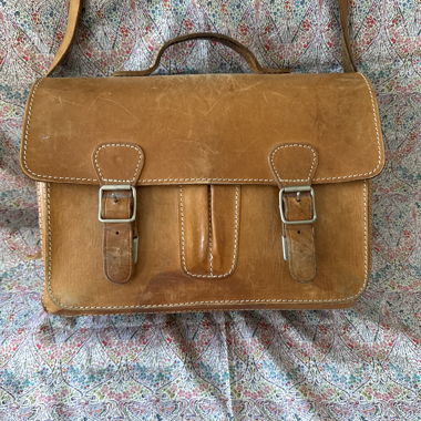 Borsa in pelle vintage