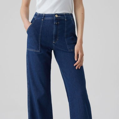 Jeans denim workwear bleu