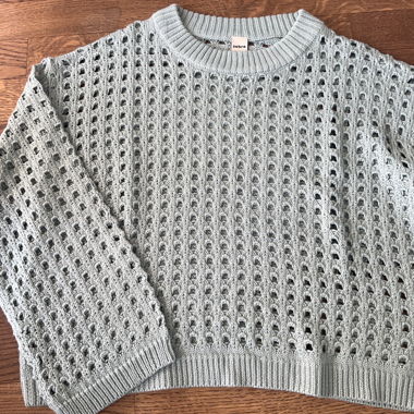 Pull en maille à motif zèbre