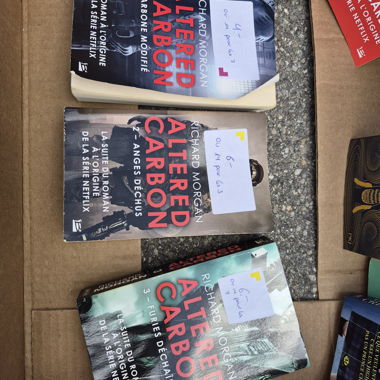 Livres Altered Carbon