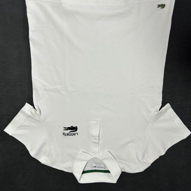Polo Lacoste blanc 