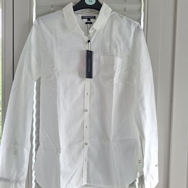 Chemise blanche Tommy Hilfiger ajustée