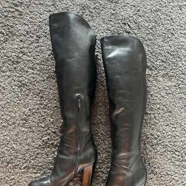 Guess Overknee Stiefel Leder Gr. 38
