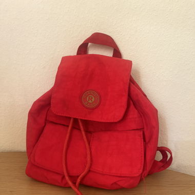 Roter Rucksack