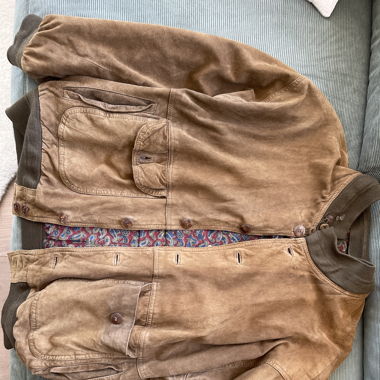 Vintage Bomber Leather Jacket from Club Uomo