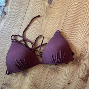 H&M Bikini-Top bordeaux