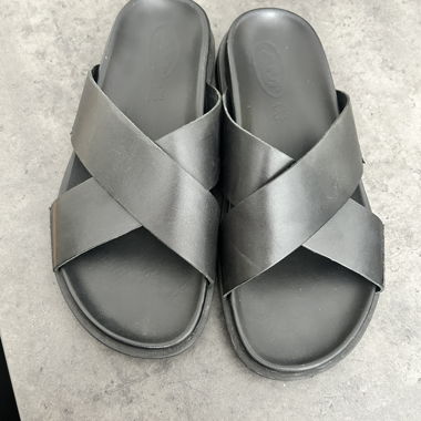 Leder Slides 
