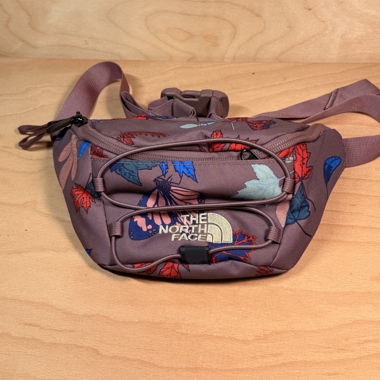 Marsupio The North Face rosa con motivo floreale