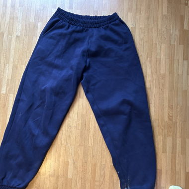 Blaue Trainerhose