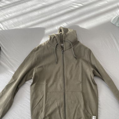 Olive Grün Hoodie