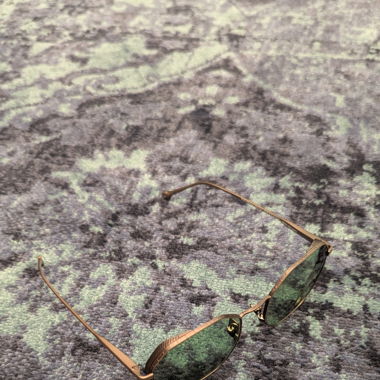 Coole Einstoffen Brille 