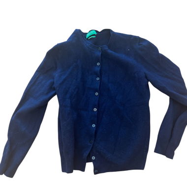 Benetton Strickjacke dunkelblau