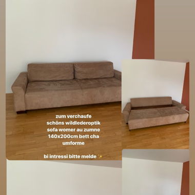 Convertible sofa bed