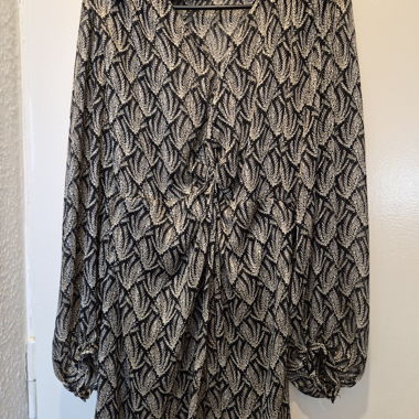 Blusa Zara stampata