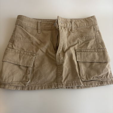 Mini cargo skirt