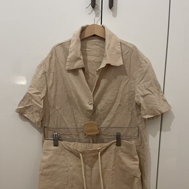 Two piece beige set