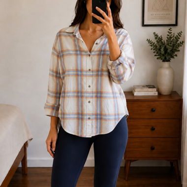 Chemise à carreaux PrAna
