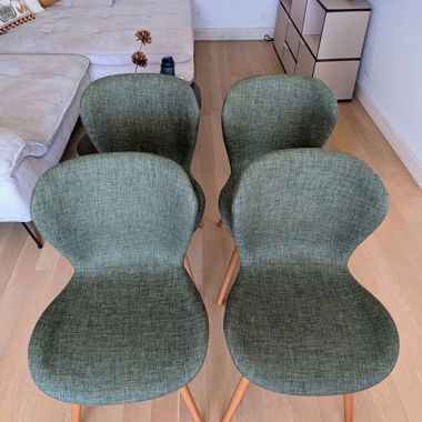 Set di 4 sedie da sala da pranzo