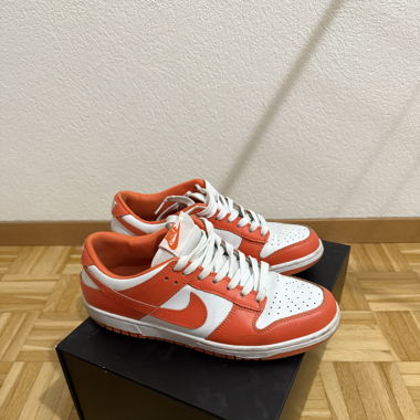 Nike dunks orange 