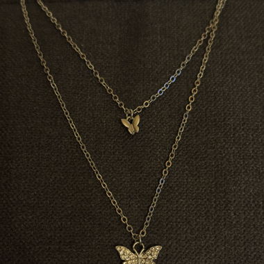 Kette Schmetterling silber