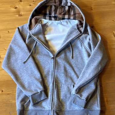 Zip gris Burberry