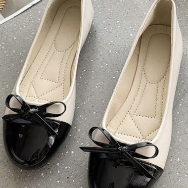 Ballerines avec nœud