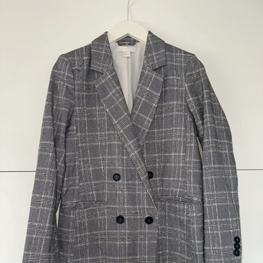 Blazer grau kariert