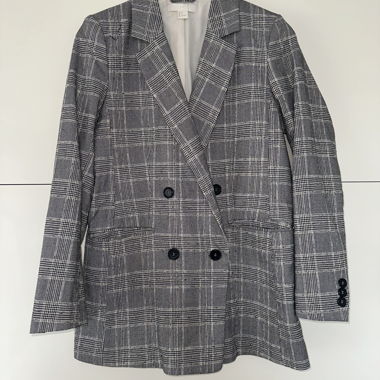 Blazer grau kariert
