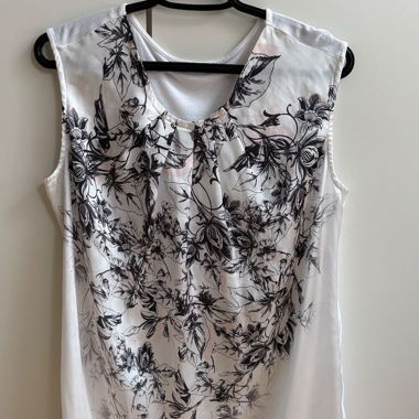 Chemisier sans manches floral Orsay