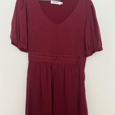 Robe Naf Naf bordeaux