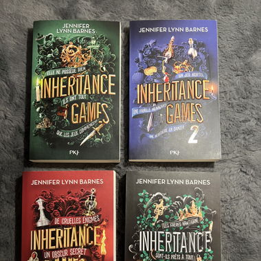 Saga Inheritance games de Jennifer L. Barnes