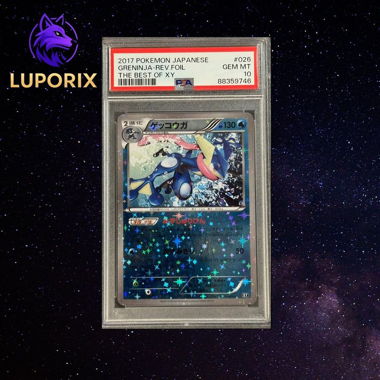 Pokemon PSA 10 Greninja Reverse Holo