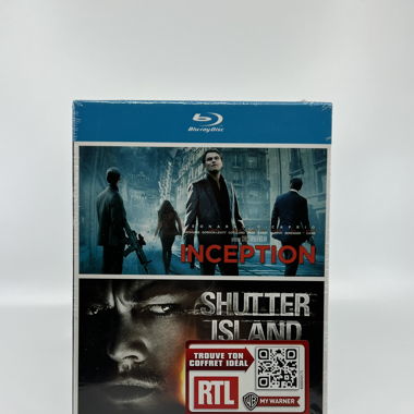 Blu-ray - Inception et Shutter Island (Coffret 2)