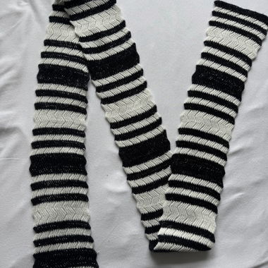 striped scarf 