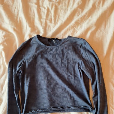 Langarmiges Cropshirt