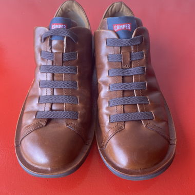 Sneaker in pelle Camper marrone