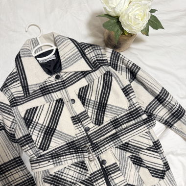 Jacke mit Muster