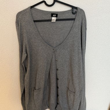 Gilet in maglia H&M grigio