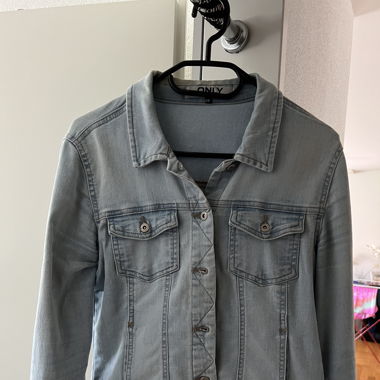 Jeansjacke hellblau