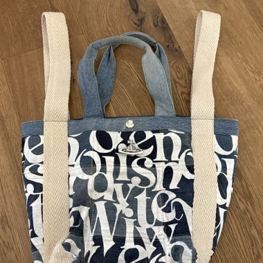 Vivienne Westwood denim bag 